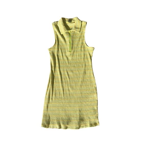 wild fable Dresses & Skirts - Wild Fable Women's Green Apple Stripe Dress